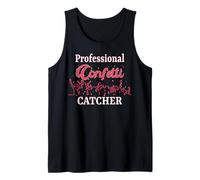 Cazador de Confeti Profesional Divertido Boyband Fangirl Concierto Camiseta sin Mangas