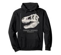 Cazador de fósiles de Dinosaurios de paleontología de Calavera T- Sudadera con Capucha
