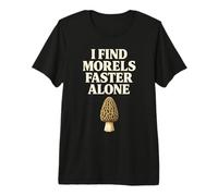 Cazador de Hongos Morel Salvaje Setas Foraging Camiseta Premium