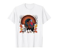 Cazador De Pavo Escondite Caza Primavera En Bosque Al Alba Camiseta