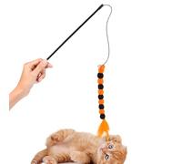 Cazador de - Pompones de Mango Largo, Poste de Cuerda elástica, Dispositivo de estimulación de la Naturaleza de Caza Salvaje, Accesorios interactivos para el hogar, Dormitorio, Sala de