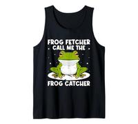 Cazador De Ranas Frog Fetcher Call Me Rana Camiseta sin Mangas