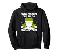 Cazador De Ranas Frog Fetcher Call Me Rana Sudadera con Capucha