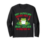 Cazador De Ranas Hop Dispatcher Never Met A Catcher Faster Manga Larga
