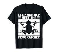 Cazador De Ranas Leap Matcher Meet The Catcher Rana Camiseta