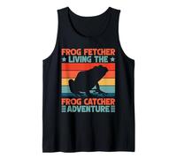 Cazador De Ranas Living The Adventure Rana Camiseta sin Mangas