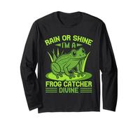 Cazador De Ranas Rain Or Shine I´m A Divine Rana Manga Larga