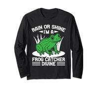 Cazador De Ranas Rain Or Shine I´m A Divine Rana Manga Larga