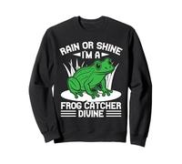 Cazador De Ranas Rain Or Shine I´m A Divine Rana Sudadera