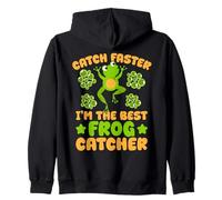 Cazador De Ranas The Best Frog Catcher Rana Sudadera con Capucha
