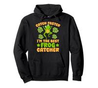 Cazador De Ranas The Best Frog Catcher Rana Sudadera con Capucha