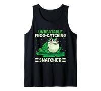 Cazador De Ranas Unbeatable Frog-Catching Snatcher Rana Camiseta sin Mangas