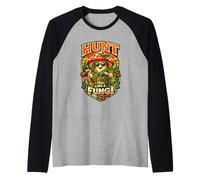 Cazador de Setas Cazador de Setas Regalo Hunt Like a Fungi Camiseta Manga Raglan