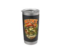Cazador de setas cazador de setas regalo Hunt Like a Fungi Vaso térmico de acero inoxidable de doble pared