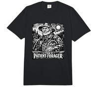 Cazador de Setas Cazador de Setas Regalo The Patient Forager Comfort Colors Adult Heavyweight T-Shirt