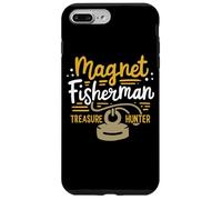 Cazador de Tesoros Divertido Imán Pescador Carcasa para iPhone 7 Plus/8 Plus
