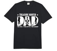Cazador de Tesoros Papá El ídolo Cazador del Tesoro Cazador de TES Comfort Colors Adult Heavyweight T-Shirt