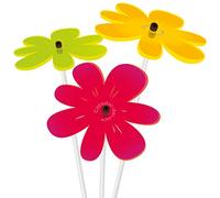 Cazador-del-sol | NEA - Colorido | Juego de 3 discos brillantes - Longitud 17''