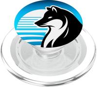 Cazador En El Círculo Polar Ártico, Zorro Ártico PopSockets PopGrip para MagSafe