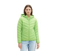 Cazadora acolchada TOM TAILOR mujer con capucha ligera puffer jacket NUEVO