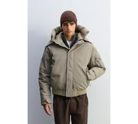Cazadora bomber acolchada BEIGE XS
