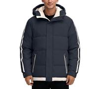 Cazadora Cuero Aviador Hombre Abrigo Blanca Termica Cremallera Caballero Algodon Inglés Jovenes Borrega Campera Calentito Drip Anchos Tejidos Abrigadora Inflada 80 Blancos the