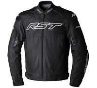 RST Tractech EVO 5 chaqueta textil impermeable para motocicletas, negro, tamaño 3XL para Hombres