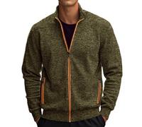 Cazadora Deportiva Hombre, Casual Termica Senderismo Deporte Chaqueta Vestir, Esqui Larga Nieve Frio Invierno Running Trail Fashion Moda Abrigo Hombre Invierno, L