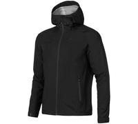 Cazadora dura Alpinus Carniche 15K Tactical Hombre Cortavientos Parka Negro