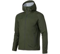 Cazadora dura Alpinus Carniche 15K Tactical Hombre Cortavientos Parka Verde