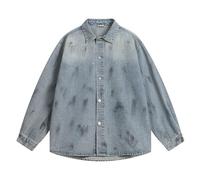 Cazadora Hombre Chaquetas Para Hombre Jacket Jackets for Men Chaqueta Paño Vaquera Jersey Trucker Ropa Vestir Cazadoras De Borrego Mens Manga Larga Casaca 4Xl Blusão Homem Ligera Rockeras Algodón