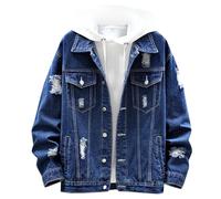 Cazadora Vaquera Hombre Chaqueta Tejana Hombre Jacket Men Chaqueton Casual Mens Tejanos Parka Impermeable Casaca Bomber Ropa Abrigo Penas Homem Primavera Ligera Trucker Xxxxl Negra Invierno Casaco