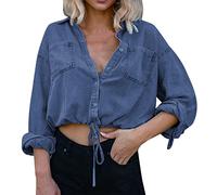 Cazadora Vaquera Mujer Chaqueta Tejana Mujer Chaleco Parka Encerada Chaquetas Para Camisa Parkas Primavera Negra De Vaquero Larga Ante Disfraz Vintage Entretiempo Women Jacket 3Xl Invierno Camisas