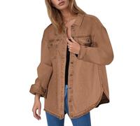Cazadora Vaquera Mujer Chaquetas Vaqueras De Mujer Entretiempo Chaqueta Encerada Camisa Denim Camisas Invierno Para Ante Chaleco Cowboy Bomber Niño Casual Chamarras Jacket Women Xxl Parka Oversize