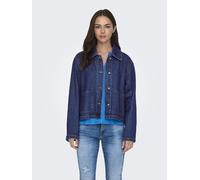 Cazadora vaquera Mujer Talla S. Color Azul