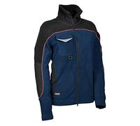 CAZADORA WOMAN FORRO POLAR RIDER AZUL MARINO NEGRO COFRA TALLA M