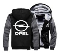 Cazadoras Hombre O.P.E.L, Cazadora Gruesos Cálido con Cremallera para Invierno, Hoodie Cómoda y Caliente, de Trabajo, Cazadora(Multicolor,S)