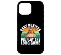 Cazadores de Carpas jugamos a Largo Plazo Pesca de la Carpa Carcasa para iPhone 16 Pro MAX