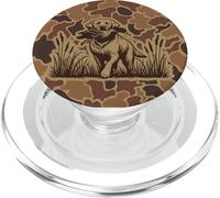 Cazadores de Patos de Camuflaje de Camuflaje de Caza de Aves acuáticas Vintage PopSockets PopGrip para MagSafe