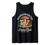 Cazadores de setas Club Social Forager Amante de la naturaleza Camiseta sin Mangas