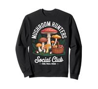 Cazadores de setas Club Social Forager Amante de la naturaleza Sudadera