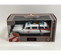 Jada Ghostbusters ECTO-1 Auto Modelo 1:24 Metal Nuevo y Emb. Orig. Fantasma
