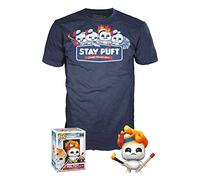 Cazafantasmas Funko Afterlife Pop! & Tee Box Stay Puft Quality Marshmallows Talla L