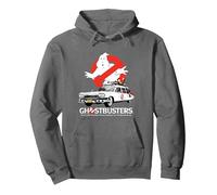 Cazafantasmas Halloween Diseño Ecto 1 Sudadera con Capucha, Unisex para Adultos, Asfalto, XXL