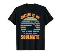 Cazar Es Mi Alma Gemela Estilo Rústico Camiseta