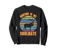 Cazar Es Mi Alma Gemela Estilo Rústico Sudadera