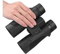 CAZARU Binoculares 8x42 Prismáticos Negros para Adultos, binoculares compactos de Poca luz, telescopio liviano Impermeable Bak4 Prism Fmc Lens para observación de Aves Negro