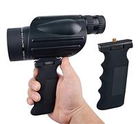 CAZARU Los binoculares monoculares Impermeables 10-30x50 se Pueden Usar para observar Aves, Aventuras al Aire Libre, Ver conciertos, binoculares portátiles Negros