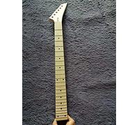 CAZARU Mástil de Guitarra eléctrica DIY, 24 trastes, 25,5 Pulgadas, mástil de Guitarra eléctrica de Arce, Accesorios para Guitarra y Equipo