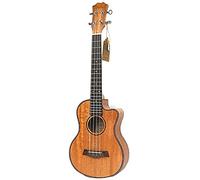 CAZARU Mini Guitarra Hawaiana Uku de 4 Cuerdas de Caoba de 23 Pulgadas, Adecuada para Principiantes